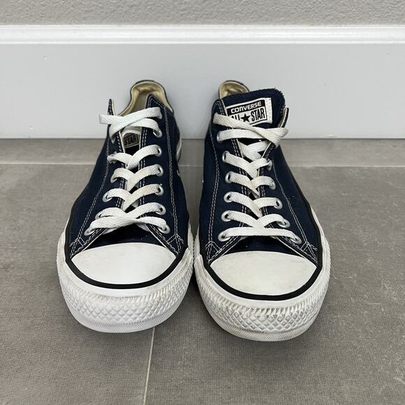 Converse Chuck Taylor All Star Mens 11.5/Womens 13.5 Blue Low Top Casual Shoes - Picture 2 of 5